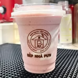 SMOOTHIES DÂU TÂY NHÀ PƯN